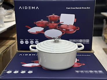 aidema: Набор чугунной посуды AIDEMA — Cast Iron Dutch Oven Set — 2