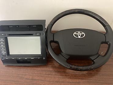 land cruiser sukan: Toyota üçün orijinal ehtiyat hissələri dəsti - Sükan: Toyota loqolu — 1