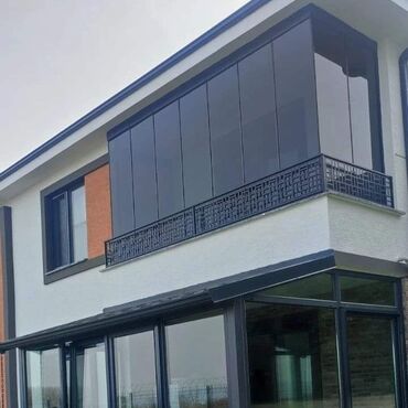 Balkonlar: 🔹 Kitab (qatlanan) Cam Balkon 🔹 Sürgülü Cam Balkon Sistemləri 🔹 Otaq — 13