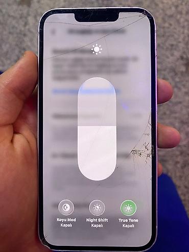 çat: IPhone 14, 128 GB, Ağ, Qırıq — 4