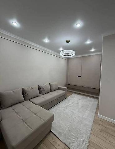 2 комнаты, 50 м², Кок-Жар мкр Элитка, 2 этаж, Дизайнерский ремонт