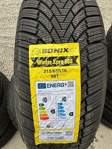 Зимние шины SONIX Winter Xpro 888 - Размер: 215/65 R16 Знаменитая