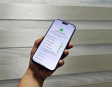 Apple iPhone: IPhone 17 Pro Max, Б/у, 1 ТБ, Синий, Чехол, 100 % — 20