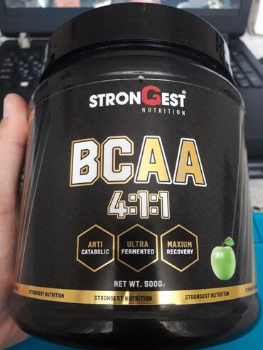 amino 8000 qiymeti: BCAA 4.1.1 50 porsiya. Yaşıl alma aromalı. Tərkibində bcaa, glutamin
