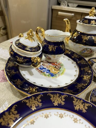 Çay dəstləri və servizlər: Çay dəsti, rəng - Göy, Farfor, 6 nəfərlik -da lalafo.az — 7 Çay dəstləri və servizlər: Çay dəsti, rəng - Göy, Farfor, 6 nəfərlik — 7