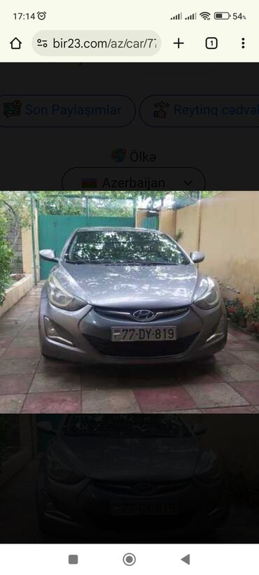 VAZ (LADA): Elantra ili 2015 ucun fara qabaq faralar qiymet cutune aidir işlek