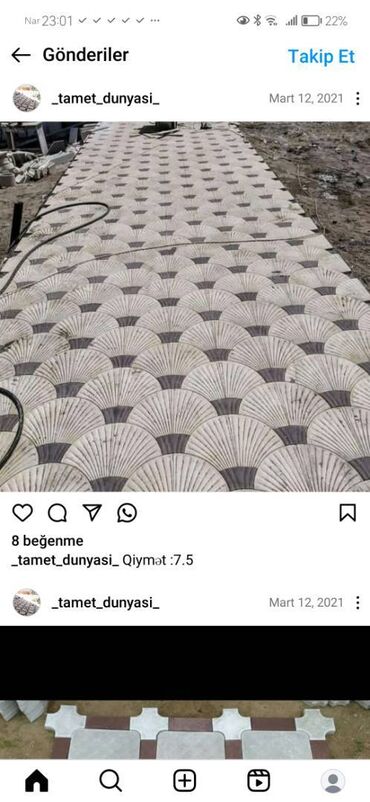 Digər tikinti daşları: Yüksək keyfiyyətli Tametlərimiz. Tam Rəsmi zəmanət. Istehsal Gəlib -da lalafo.az — 7 Digər tikinti daşları: Yüksək keyfiyyətli Tametlərimiz. Tam Rəsmi zəmanət. Istehsal Gəlib — 7