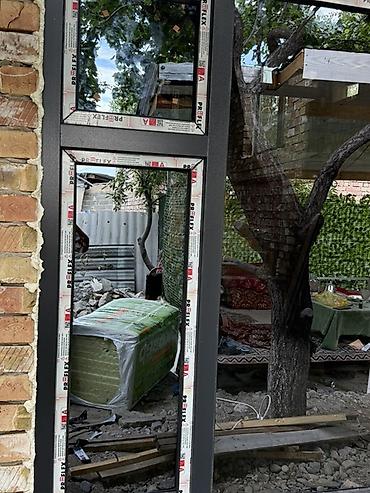 prima construction: Алюминиевое окно на заказ, Тип окна: Витражные, Панорамные, Фасадные, Декоративные особенности: Фрамуга, Бесплатная установка, В рассрочку — 4