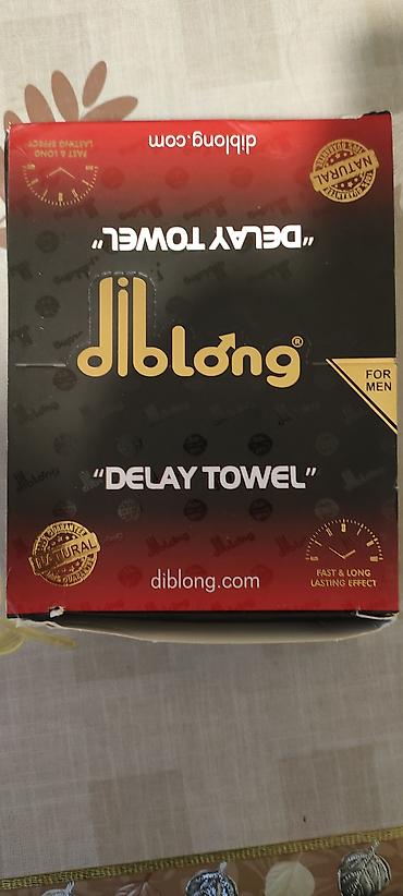 patchi goz alti: Məhsul: Diblòng “Delay Towel” – kişilər üçün nəm salfetlər — 2