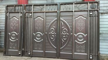 Распашные ворота: Ворота распашные, откатные, есть в наличии и на заказ, металл из at lalafo.kg — 25 Распашные ворота: Ворота распашные, откатные, есть в наличии и на заказ, металл из — 25