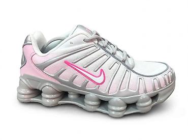 af1 bele: Nike Shox sport patike – žensko izdanje u beloj, sivoj i — 1