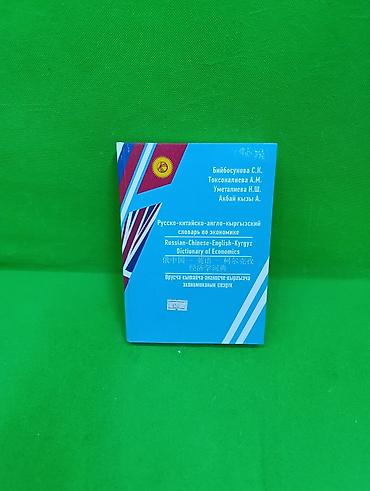 📘 Русско-китайско-англо-кыргызский словарь по экономике — 4 языка в