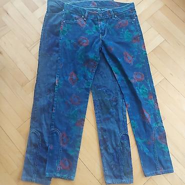 helanke push up: Nove farmerice cvetne 800 dinara komad. 30 veličina uske nogavice — 5