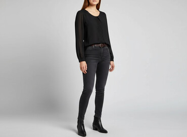 bluzki w serek plus size: Vila, Жіноча блуза, розмір XL