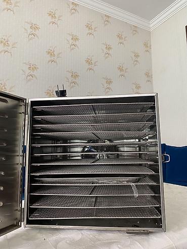 çipsi aparati: Paslanmayan poladdan hazırlanmış elektrikli qida quruducu — 1