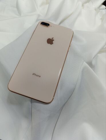 Apple iPhone: IPhone 8 Plus, 64 ГБ, Rose Gold, Чехол, Кабель, 79 %