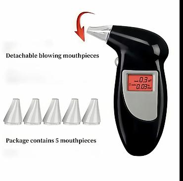 Алкотестеры: Rəqəmsal Nəfəs Alkoqol Testeri - Yüksək dəqiqlikli sensor və rəqəmsal — 3