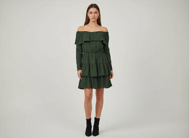 ekstrawaganckie sukienki wieczorowe: Sukienka damska, rozmiar S