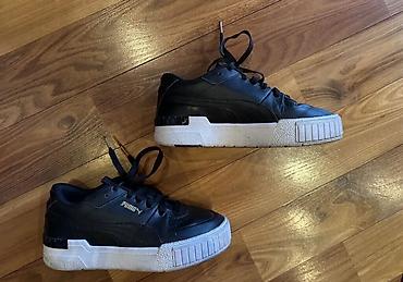 Kişi ayaqqabıları: Puma kişi/unikal stil idman ayaqqabısı - Rəng: qara üst, ağ altlıq - — 6