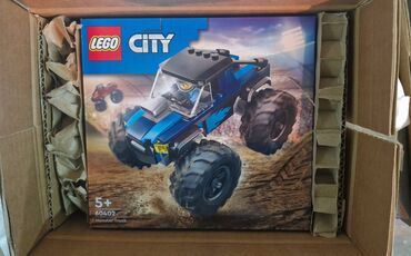 трактор сатылат: Продаю Lego 60402 оригинал. Синий монстр трак. новинка 2024. Новый