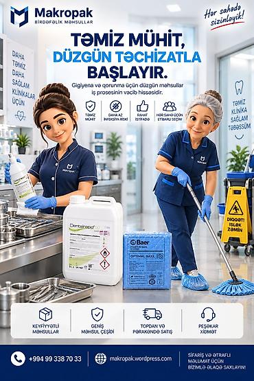 Digər kitablar və jurnallar: 🧼 Təmiz mühit, düzgün təchizatla başlayır! Klinikalarda gigiyena və — 1