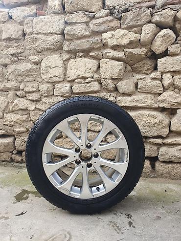 şam disk 17: Mercedes E class diski 4 ədəd R17 boltu yoxdu — 1
