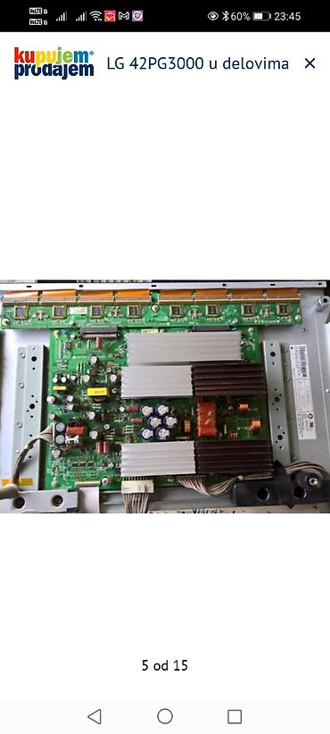 Televizori: LG 42PG3000 – delovi za plazma TV Dostupne ploče i komponente sa — 6