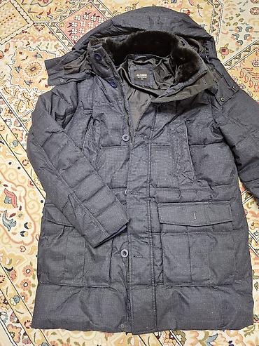 куртка большой размер: Мужская куртка, 2XL, Lc Waikiki, Б/у, цвет - Синий, Самовывоз, Платная доставка — 1