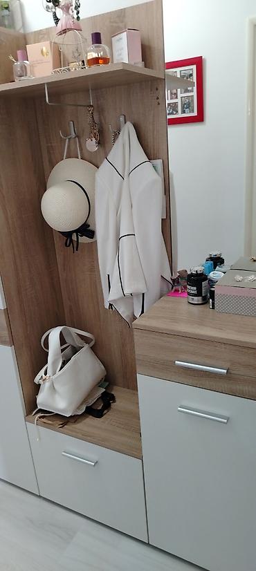 ikea ormari za sobu: Predsoblje sa ogledalom,v185 š145 d35cm, ima više odeljaka za obuću — 6