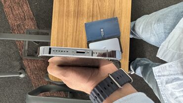 чехлы на айфон 15 про макс: IPhone 13 Pro Max, Б/у, 1 ТБ, Blue Titanium, Защитное стекло, Чехол, Коробка, 85 %