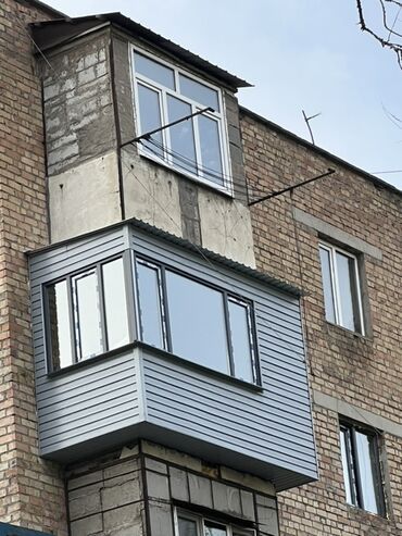 перекрыть крышу: Услуга: остекление и внешняя отделка балконов/лоджий под ключ