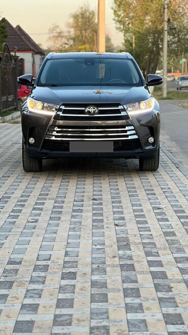 машина буу: Toyota Highlander: 2019 г., 3.5 л, Автомат, Бензин, Жол тандабас