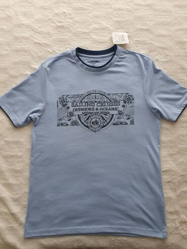 waikiki trenerke: Short sleeves T-shirt, XS (EU 46), Lc Waikiki, color - Light blue