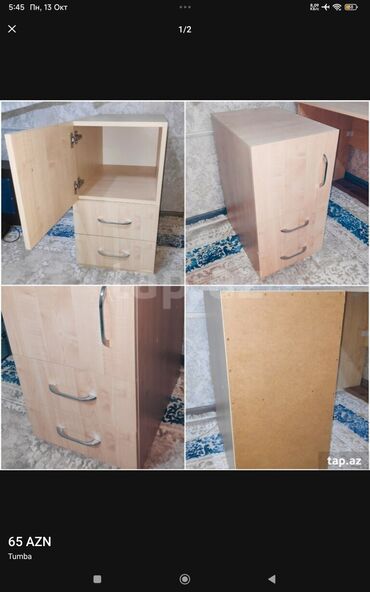 fasad üçün daş yun: Dolab Yeni yigilib. Ölçü 75x40x58. Rəf relsləri keyfiyyətli metal
