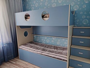 Сковородки: Для мальчика, Кровать, С матрасом, С выдвижными ящиками, Ламинат