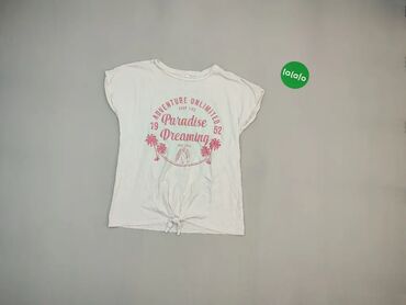Koszulki: Koszulka M (EU 38), wzór - Print, kolor - Biały