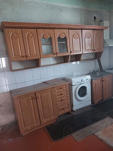 t frez: Mətbəx mebel dəsti - Üst dolablar: 6 qapılı modul, ortada 2 şüşəli — 1