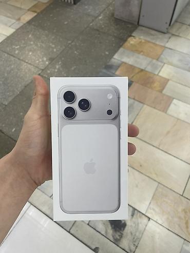 iphone 17 pro max купить: IPhone 17 Pro Max, 256 ГБ, цвет Silver (серебристый). Модель A2954 — 1