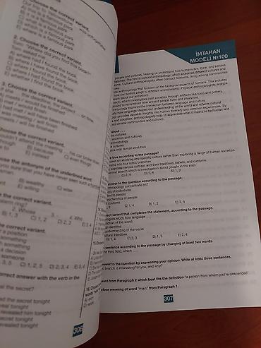 Testlər: Məhsul: “100 Sınaq İmtahanı – English 11” hazırlıq kitabı Təsvir: - — 4