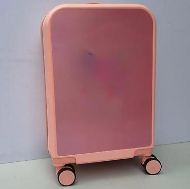 Putni koferi i torbe: Kofer na točkićima – ružičasta/losos nijansa, kabinski format - Tvrda — 2