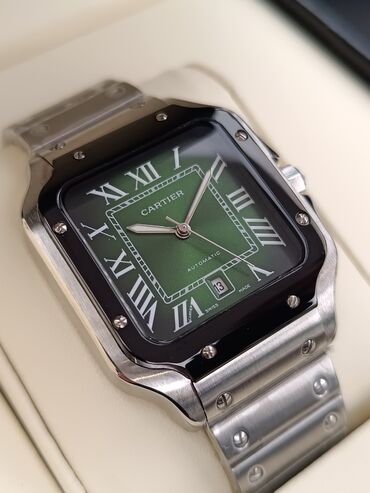 Qol saatları: Yeni, Qol saatı, Cartier, rəng - Gümüşü — 3