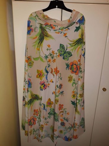 kratka plisirana suknja: 2XL (EU 44), Maksi, bоја - Multicolored color
