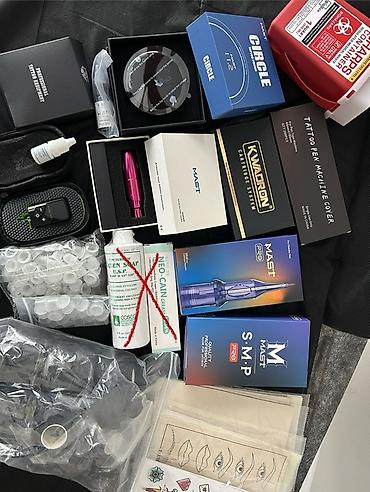Набор для перманентного макияжа и тату Комплект профессиональных