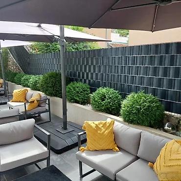 Proizvodi od rolovanog metala, metalni kanali: Panelna ograda 2D 6/5/6 mm ispuna trake,metar kvadratni. Panelna — 1