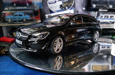 sapaşqi modelleri: Коллекционная модель Mercedes-Benz CLA X117 shooting break black 2015