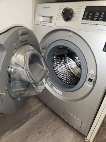 Paltaryuyan maşınlar: Paltaryuyan maşın Samsung, 8 kq, Avtomat, Qurutma var, Kredit yoxdur — 5