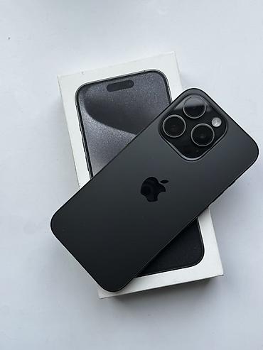 8 plus: IPhone 15 Pro, идеальный состояние 256 ГБ, цвет Black Titanium (черный — 1
