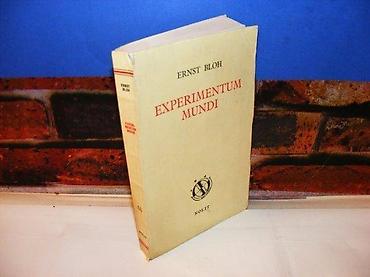 marka only: Experimentum mundi ernst bloh 1980 stanje vrlo dobro — 1