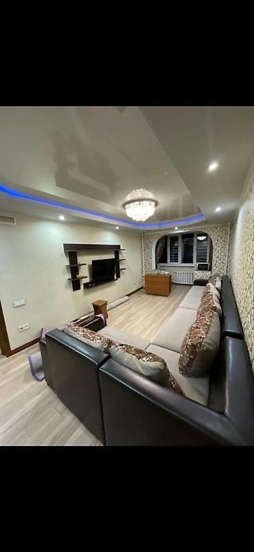 плаза: 3 комнаты, 56 м², Дордой Плаза ТРЦ 104 серия, 3 этаж, Евроремонт — 5