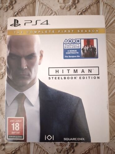 PS4 (Sony Playstation 4): PlayStation 4 üçün Hitman: The Complete First Season Steelbook Edition
